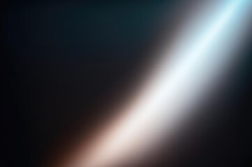 Abstract glow or flare on dark background