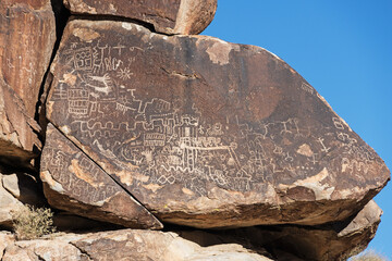 Petroglyphs In Grapevine Canyon