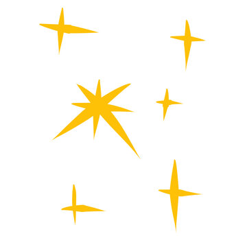 sparkling star pattern