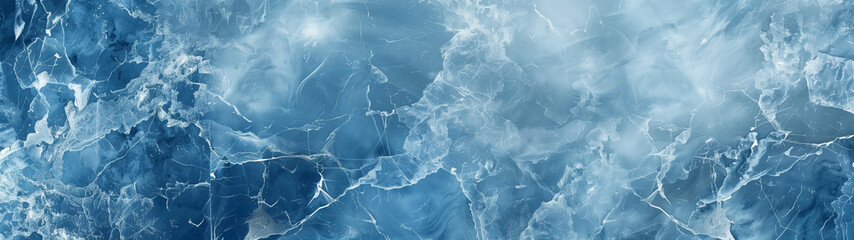 Azure Elegance: Close-Up of Blue Marble Texture