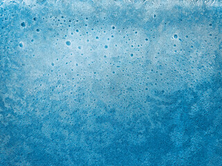 Fototapeta na wymiar Ice abstract blue turquoise winter background