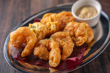 揚げ物　パーティー　楽しい