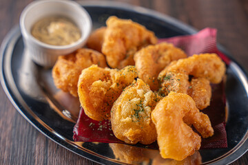 揚げ物　パーティー　楽しい