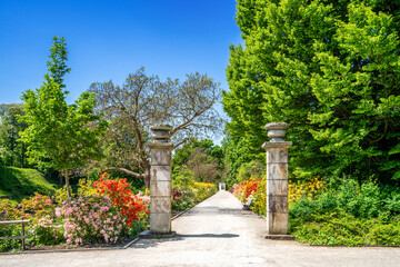 Park, Bad Pyrmont, Niedersachsen, Deutschland 