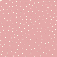 Bohemian baby seamless pattern. Cute baby boho seamless pattern with simple dots. Soft colors universe surface design for kids fabric and nursery decor. Gender neutral design. Vector Illustration