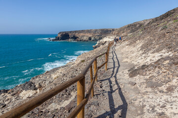 Weg zu den Höhlen von Ajuy, Fuerteventura