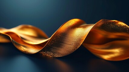 Black and Gold Abstract Background Ai Generative