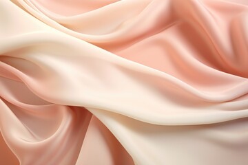 Soft pastel silk fabric background for elegant design.