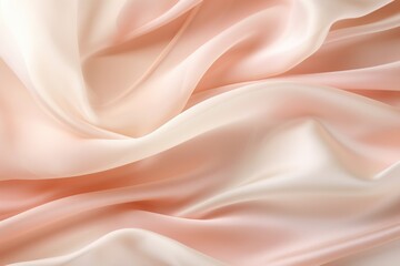 Soft pastel silk fabric background for elegant design.