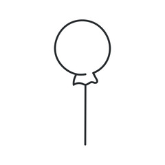 Balloon sketch icon Hand Draw Vector illustration