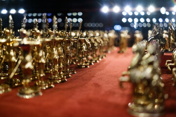 Tin soldiers covered in gilded gold, a sign of the wealth of royalty.