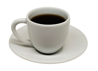 Coffee cup on transparent background