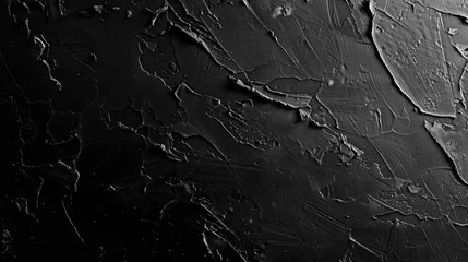Gordijnen Black stone textured background detailed dark pattern wallpaper © CLOXMEDIA