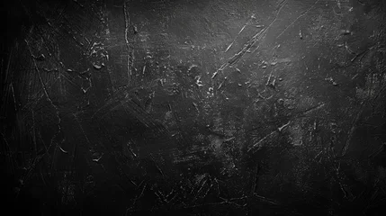 Crédence de cuisine en verre imprimé Papier peint en béton Black stone textured background detailed dark pattern wallpaper