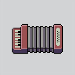 Pixel art illustration Accordion. Pixelated Accordion. Accordion Music Instrument pixelated
for the pixel art game and icon for website and video game. old school retro.