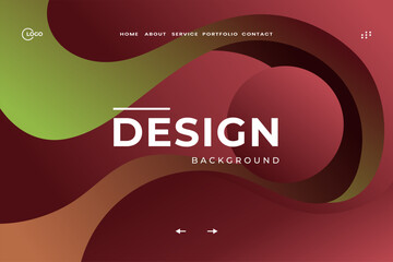 Minimalist Abstract Red Background Graphic for Trendy Web Design Projects