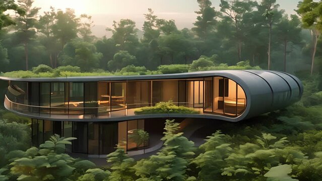 Designed for the future this home is built to withstand the impacts of climate change with a resilient design that utilizes pive cooling and heating techniques.