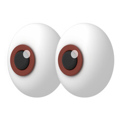 eyes see icon 3d