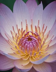 pink water lily