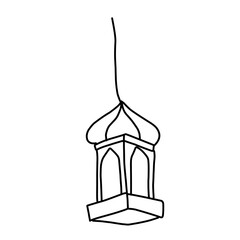 Ramadan Kareem Line Vector Icons