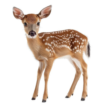 deer isolated on transparent background, element remove background, element for design