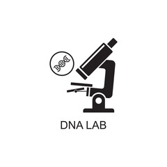 dna lab icon , laboratory icon