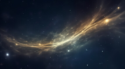 Fascinating space distorted background