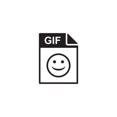 gif file icon , document icon