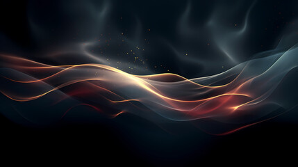 Obraz premium Fascinating space distorted background