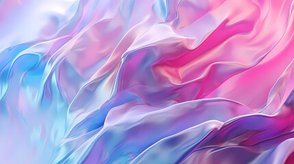 Obraz premium Crumpled aluminum foil surface, abstract metal background