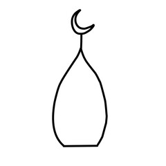 vector illustration mosque