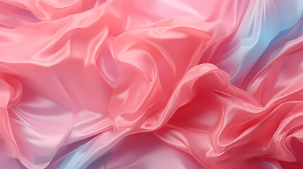 Obraz premium Crumpled aluminum foil surface, abstract metal background