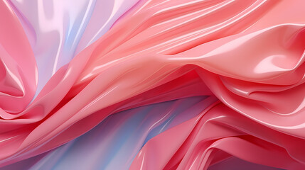 Obraz premium Crumpled aluminum foil surface, abstract metal background