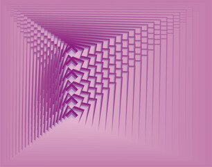 composition of geometric lines and planes with gradient colors of purple and violet as inspiration for visual design needs