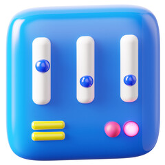 3D Icon System Illustration