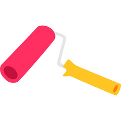 Roller Paint Illustration