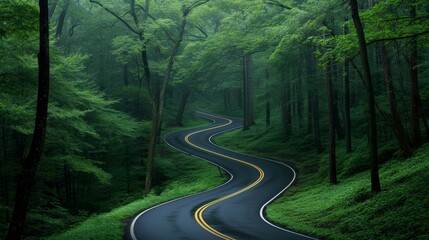 Empty asphalt road highway background