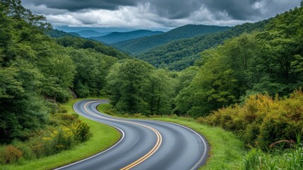 Fototapeta premium Empty asphalt road highway background