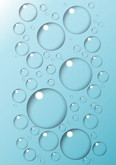 バブルの背景素材