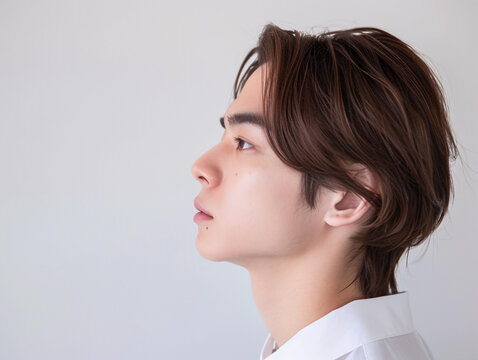 横顔イケメン」の写真素材 | 1,442件の無料イラスト画像 | Adobe Stock 