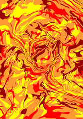 Marble texture seamless background. Abstract liquid fluid effect color pattern. Textile colorful seamless