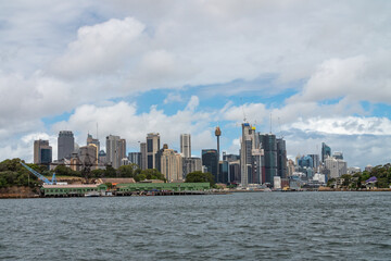 Obraz premium Sydney harbor waterfront.