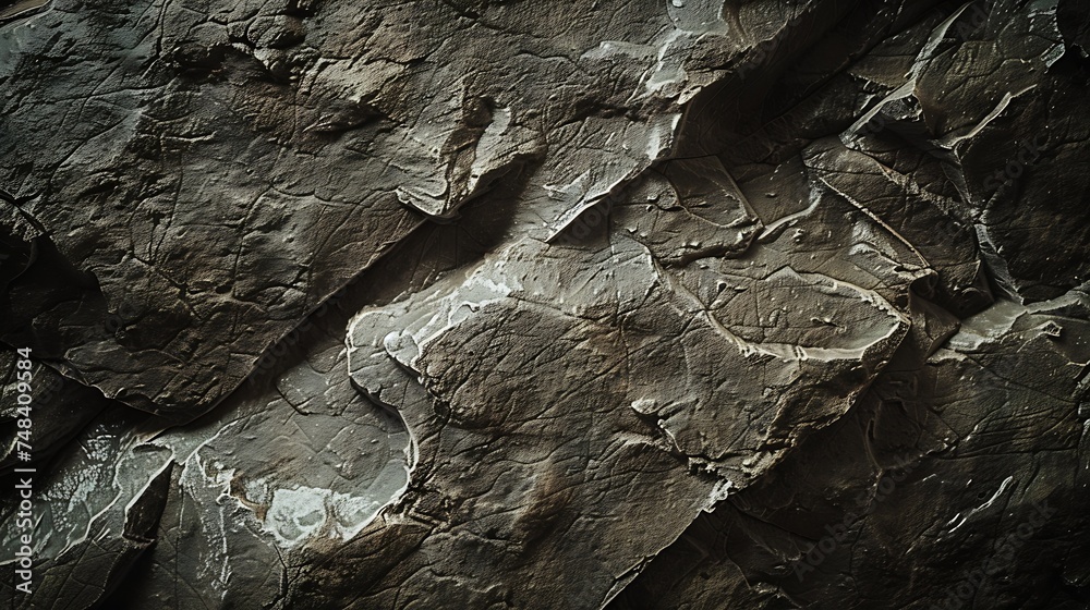 Aufkleber rock texture gray grunge background with copy space for design web banner mountain texture detail : 