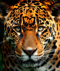 Obraz premium close up portrait of a leopard