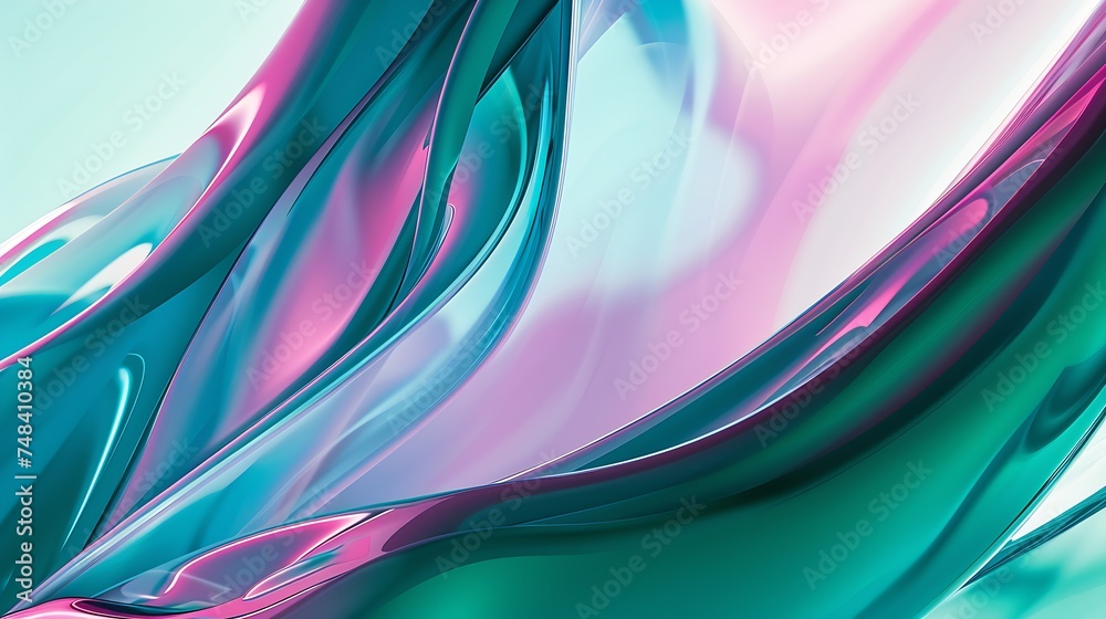 Leinwandbilder abstract purple pink blue teal background colorful art background with space for design web banner w
