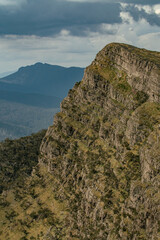 Steep cliff in the australian high country.