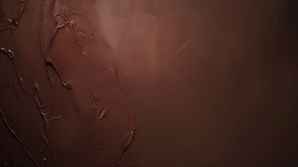 Dark brown background with light Abstract chocolate background Wide banner with copy space :...