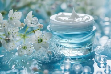 Face Skin texture renewers skin care cream. Skincare beauty cosmetic products: lip balm, Statuesque lotion, moisturiser, skincare Skin care joy eye gel, beauty opulence serum and age defiance jar pot