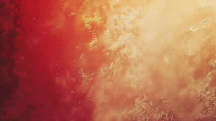 Texture of old worn paper The original beautiful vintage background in red golden and beige tones in grunge style : Generative AI