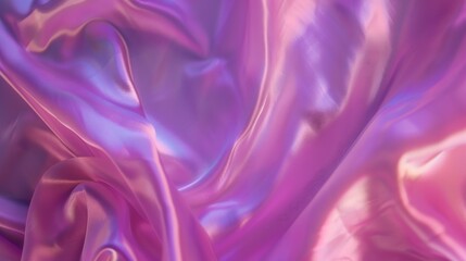 Purple pink silk satin background Soft folds Shiny fabric Luxury lilac background Space Design Web...